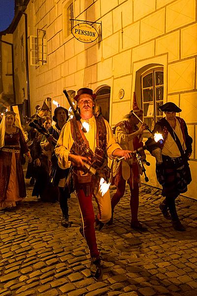 Slavnosti pětilisté růže ®, Český Krumlov, sobota 17. 6. 2017