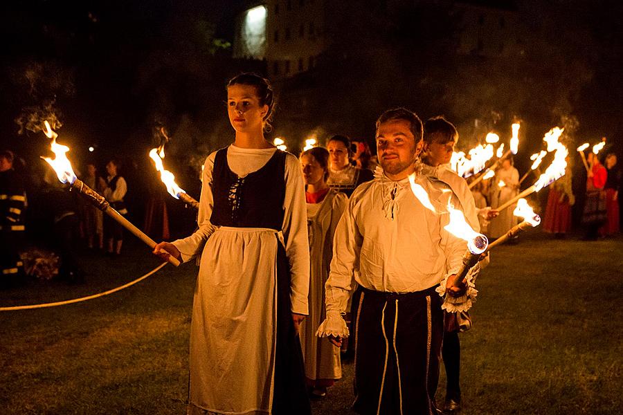 Fest der fünfblättrigen Rose ®, Český Krumlov, Samstag 17. 6. 2017