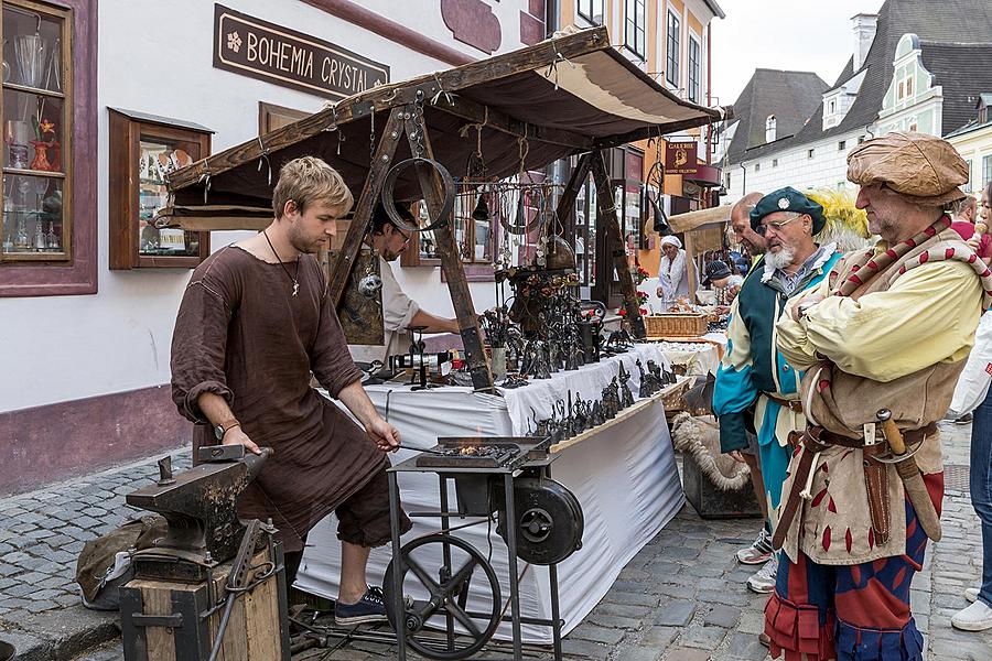 Fest der fünfblättrigen Rose ®, Český Krumlov, Sonntag 18. 6. 2017