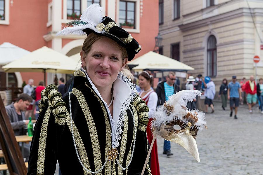 Five-Petalled Rose Celebrations ®, Český Krumlov, Sunday 18th June 2017