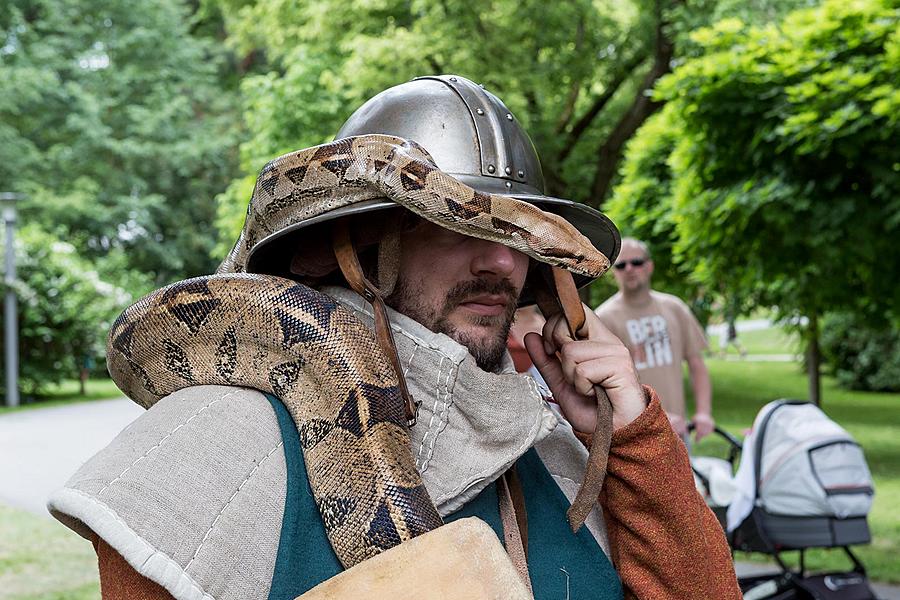 Fest der fünfblättrigen Rose ®, Český Krumlov, Sonntag 18. 6. 2017