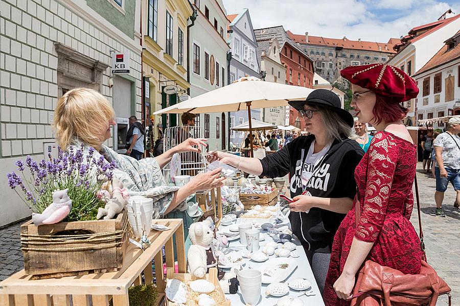 Five-Petalled Rose Celebrations ®, Český Krumlov, Sunday 18th June 2017