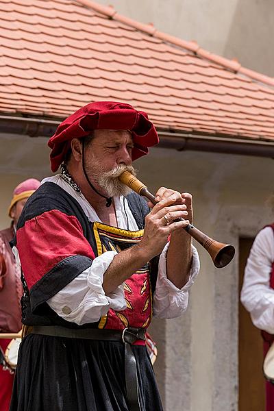 Slavnosti pětilisté růže ®, Český Krumlov, neděle 18. 6. 2017