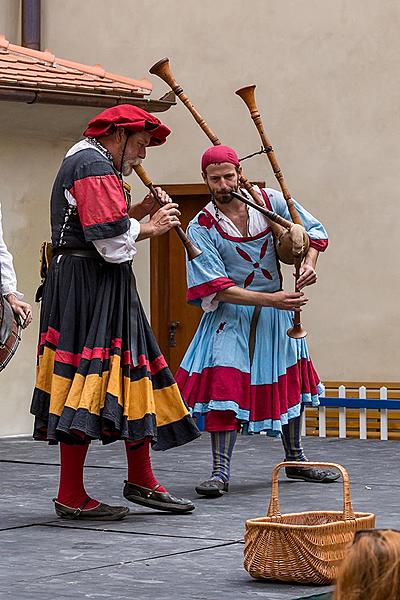 Slavnosti pětilisté růže ®, Český Krumlov, neděle 18. 6. 2017