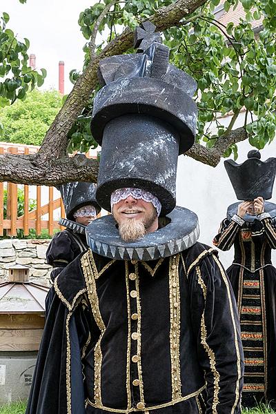 Fest der fünfblättrigen Rose ®, Český Krumlov, Sonntag 18. 6. 2017