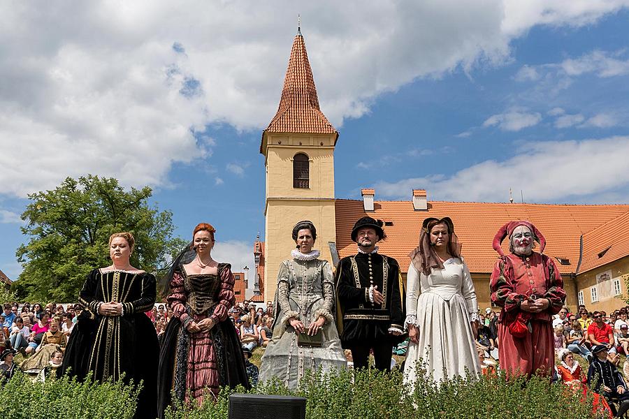 Slavnosti pětilisté růže ®, Český Krumlov, neděle 18. 6. 2017