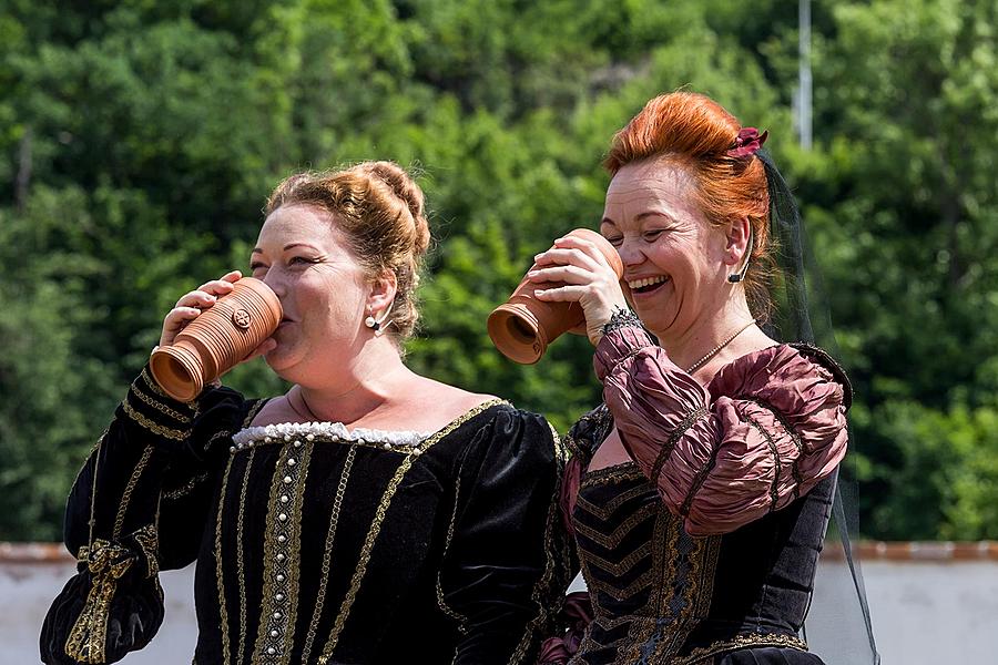 Five-Petalled Rose Celebrations ®, Český Krumlov, Sunday 18th June 2017