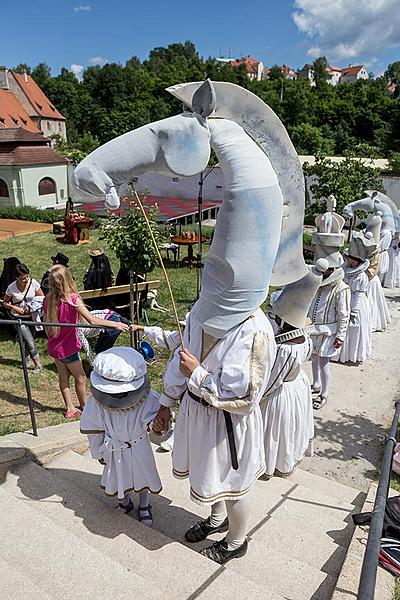 Fest der fünfblättrigen Rose ®, Český Krumlov, Sonntag 18. 6. 2017