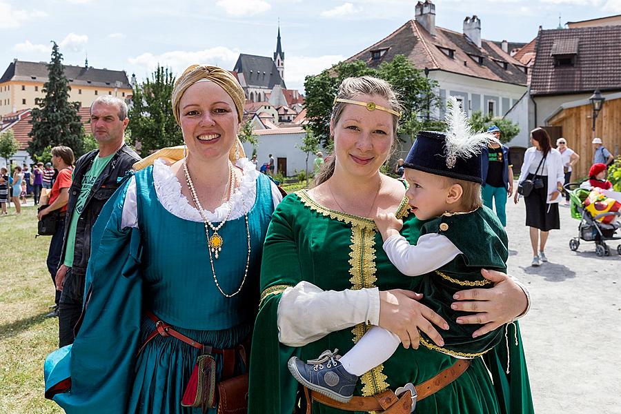 Fest der fünfblättrigen Rose ®, Český Krumlov, Sonntag 18. 6. 2017