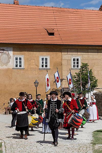 Fest der fünfblättrigen Rose ®, Český Krumlov, Sonntag 18. 6. 2017