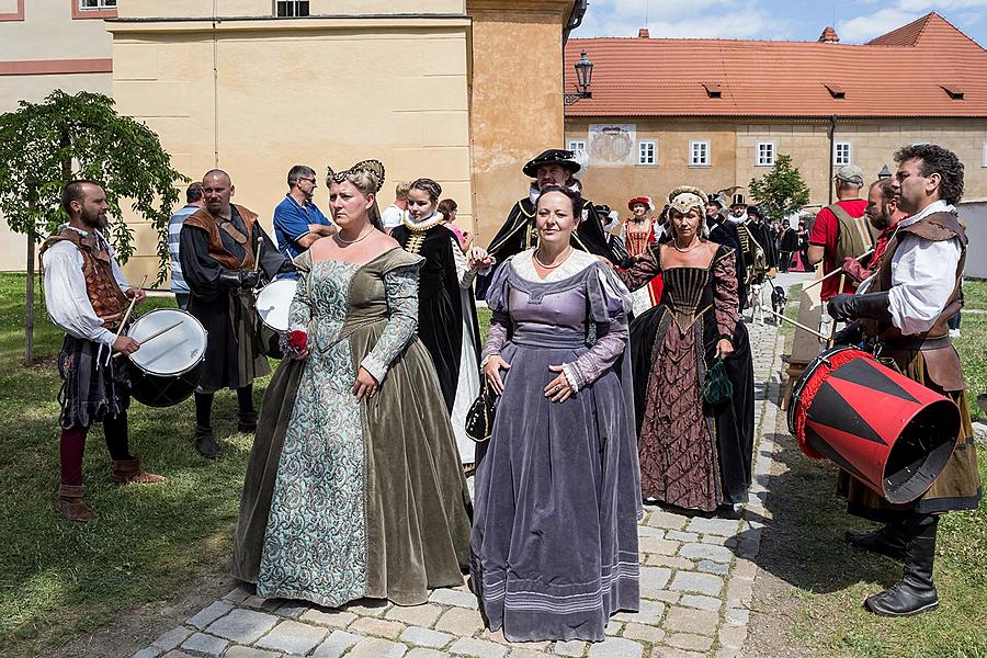 Slavnosti pětilisté růže ®, Český Krumlov, neděle 18. 6. 2017