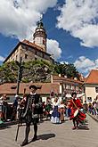 Fest der fünfblättrigen Rose ®, Český Krumlov, Sonntag 18. 6. 2017, Foto: Lubor Mrázek