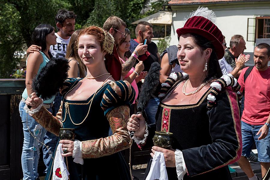 Fest der fünfblättrigen Rose ®, Český Krumlov, Sonntag 18. 6. 2017