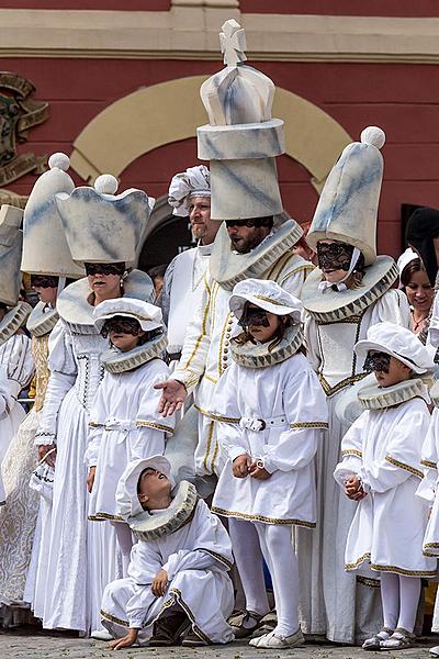 Fest der fünfblättrigen Rose ®, Český Krumlov, Sonntag 18. 6. 2017