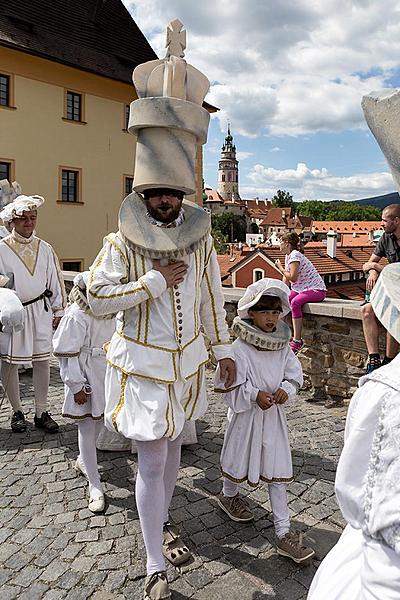 Five-Petalled Rose Celebrations ®, Český Krumlov, Sunday 18th June 2017