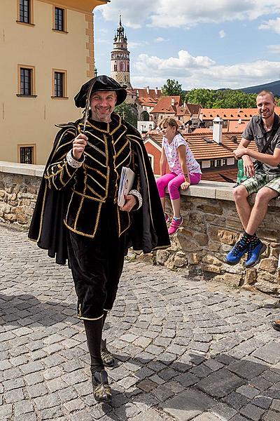 Fest der fünfblättrigen Rose ®, Český Krumlov, Sonntag 18. 6. 2017