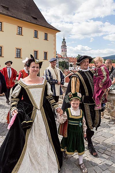 Five-Petalled Rose Celebrations ®, Český Krumlov, Sunday 18th June 2017