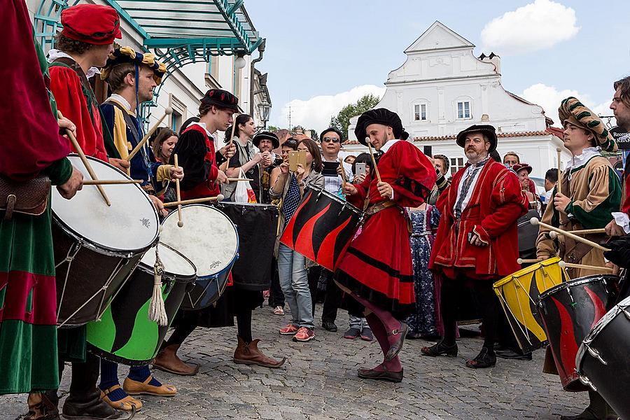 Slavnosti pětilisté růže ®, Český Krumlov, neděle 18. 6. 2017