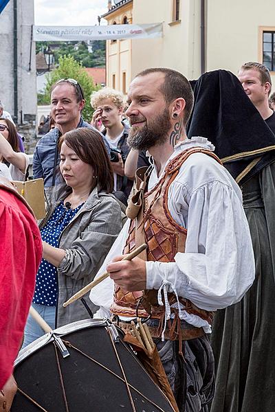 Five-Petalled Rose Celebrations ®, Český Krumlov, Sunday 18th June 2017