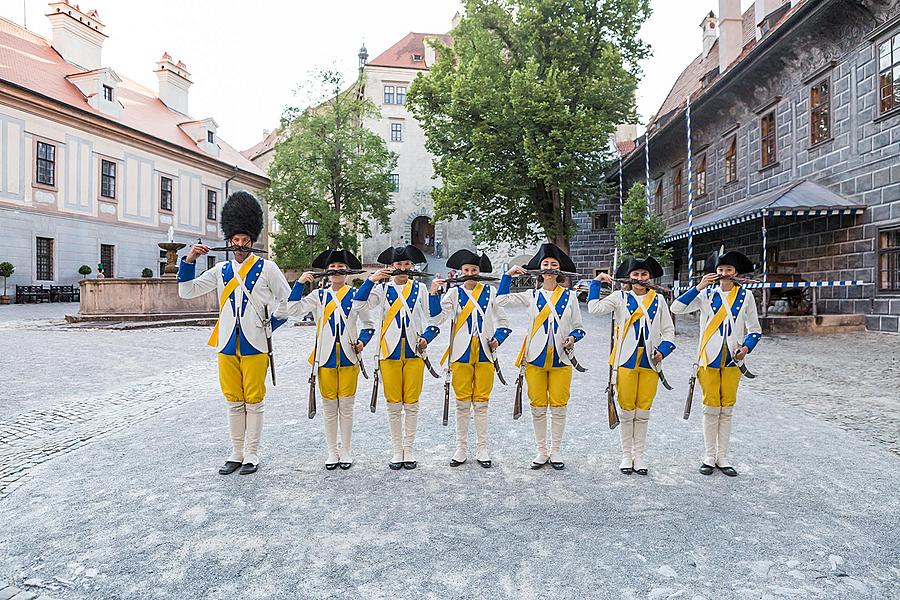 Barocke Nacht auf dem Schloss Český Krumlov ® 23.6. und 24.6.2017