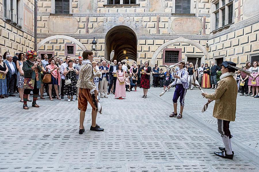 Barocke Nacht auf dem Schloss Český Krumlov ® 23.6. und 24.6.2017