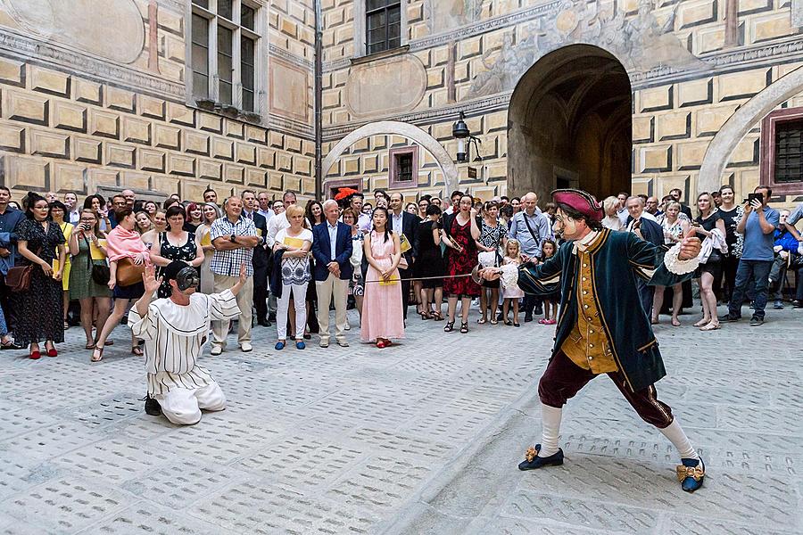 Barocke Nacht auf dem Schloss Český Krumlov ® 23.6. und 24.6.2017