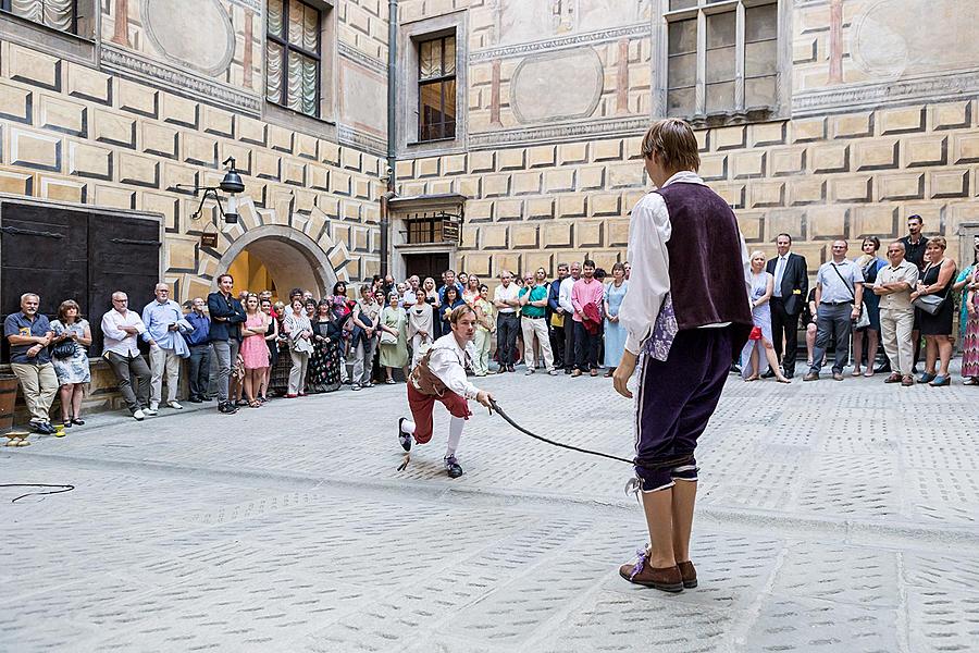 Barocke Nacht auf dem Schloss Český Krumlov ® 23.6. und 24.6.2017