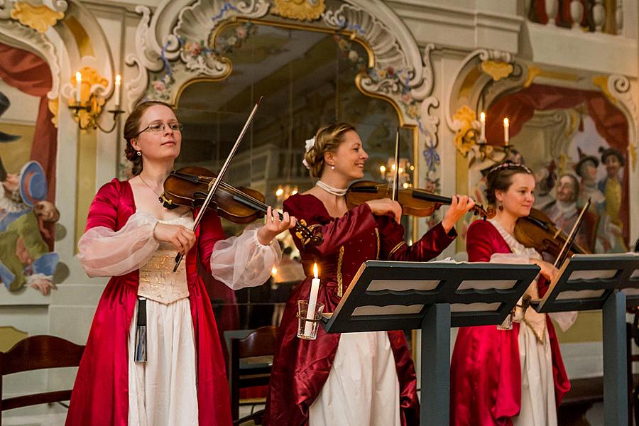 Barocke Nacht auf dem Schloss Český Krumlov ® 23.6. und 24.6.2017