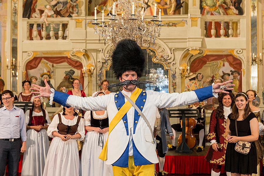Baroque Night on the Český Krumlov Castle ® 23.6. and 24.6.2017