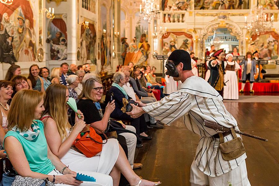 Barocke Nacht auf dem Schloss Český Krumlov ® 23.6. und 24.6.2017