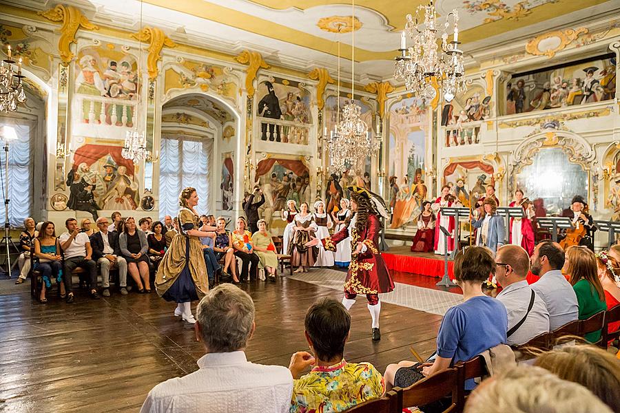 Barocke Nacht auf dem Schloss Český Krumlov ® 23.6. und 24.6.2017