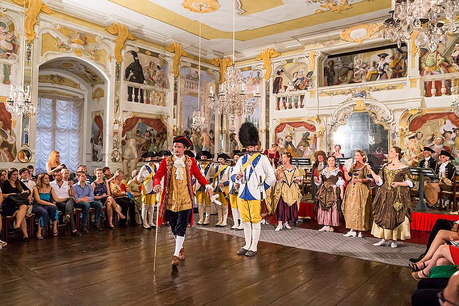 Barocke Nacht auf dem Schloss Český Krumlov ® 23.6. und 24.6.2017