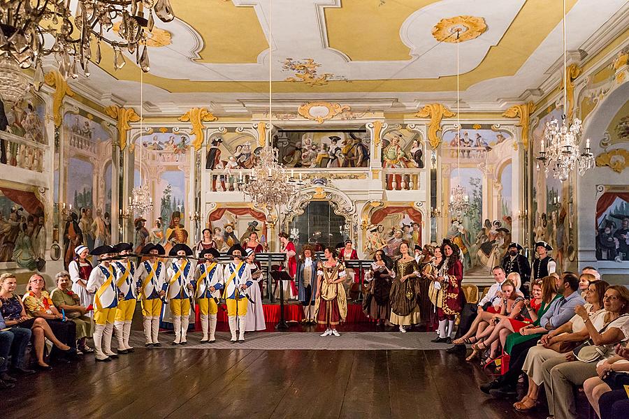 Barocke Nacht auf dem Schloss Český Krumlov ® 23.6. und 24.6.2017