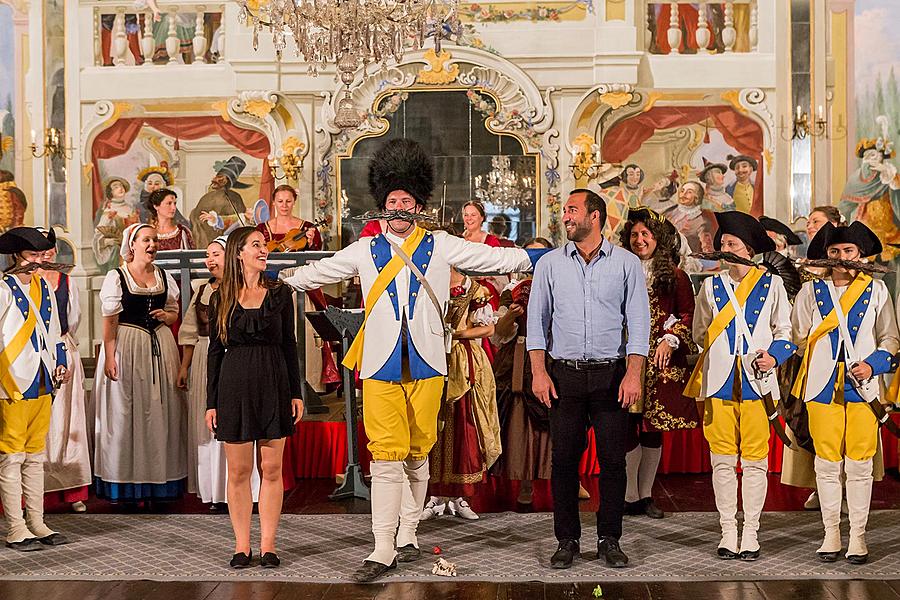 Barocke Nacht auf dem Schloss Český Krumlov ® 23.6. und 24.6.2017