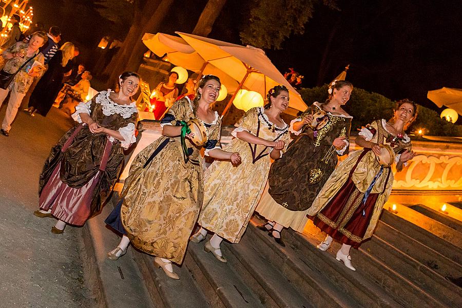 Barocke Nacht auf dem Schloss Český Krumlov ® 23.6. und 24.6.2017