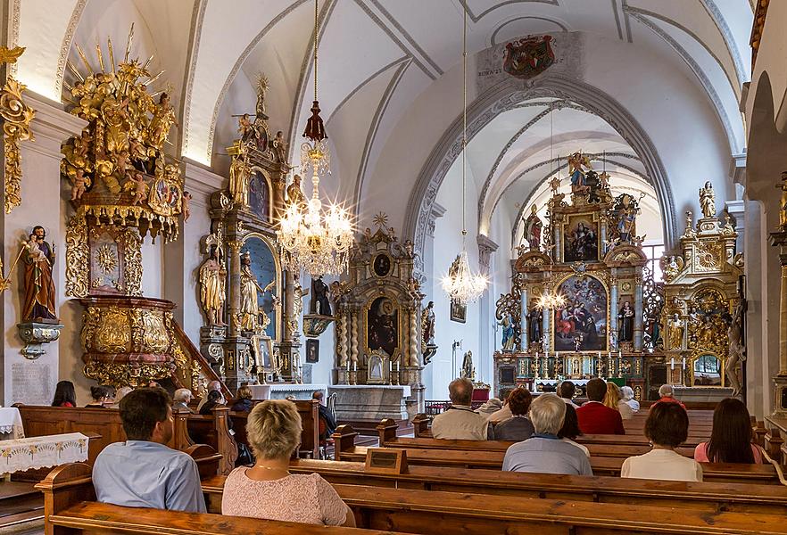 Orgelkonzert - Ludmila Dvořáková (Orgel), Richard Šeda (Cink), 25.6.2017, Kammermusikfestival Český Krumlov