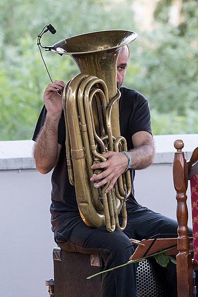 Jazz above the Vltava - Jan Spálený & ASPM, 27.6.2017, Chamber Music Festival Český Krumlov