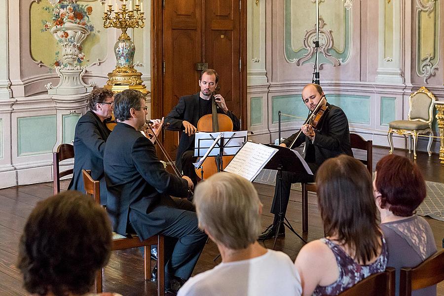 Echo des Prager Frühlings - Wihan Quartet, 28.6.2017, Kammermusikfestival Český Krumlov