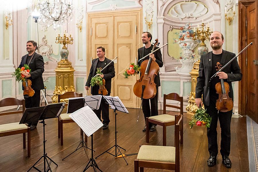 Echo des Prager Frühlings - Wihan Quartet, 28.6.2017, Kammermusikfestival Český Krumlov