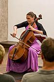 Nocturne with a glass of wine - Jana Bezpalcová (accordion), Dominika Weiss Hošková (cello), 30.6.2017, Chamber Music Festival Český Krumlov, photo by: Lubor Mrázek