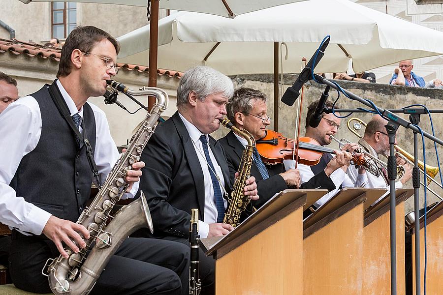 Jazzband Schwarzenberské gardy, 2.7.2017, Festival komorní hudby Český Krumlov