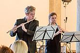 Akademie komorní hudby - Tomáš Jamník (violoncelo), Oto Reiprich (flétna), 5.7.2017, Festival komorní hudby Český Krumlov, foto: Lubor Mrázek