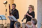 Akademie komorní hudby - Tomáš Jamník (violoncelo), Oto Reiprich (flétna), 5.7.2017, Festival komorní hudby Český Krumlov, foto: Lubor Mrázek