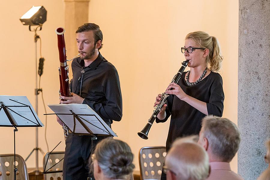 Akademie komorní hudby - Tomáš Jamník (violoncelo), Oto Reiprich (flétna), 5.7.2017, Festival komorní hudby Český Krumlov