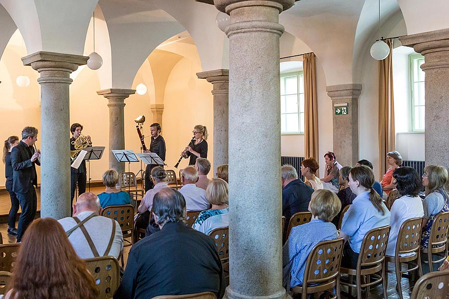 Akademie komorní hudby - Tomáš Jamník (violoncelo), Oto Reiprich (flétna), 5.7.2017, Festival komorní hudby Český Krumlov