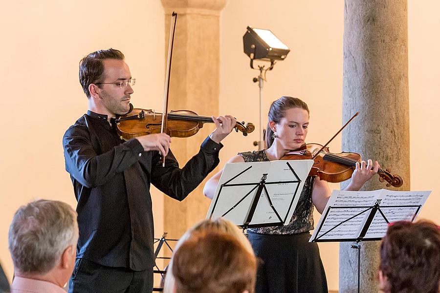 Akademie komorní hudby - Tomáš Jamník (violoncelo), Oto Reiprich (flétna), 5.7.2017, Festival komorní hudby Český Krumlov