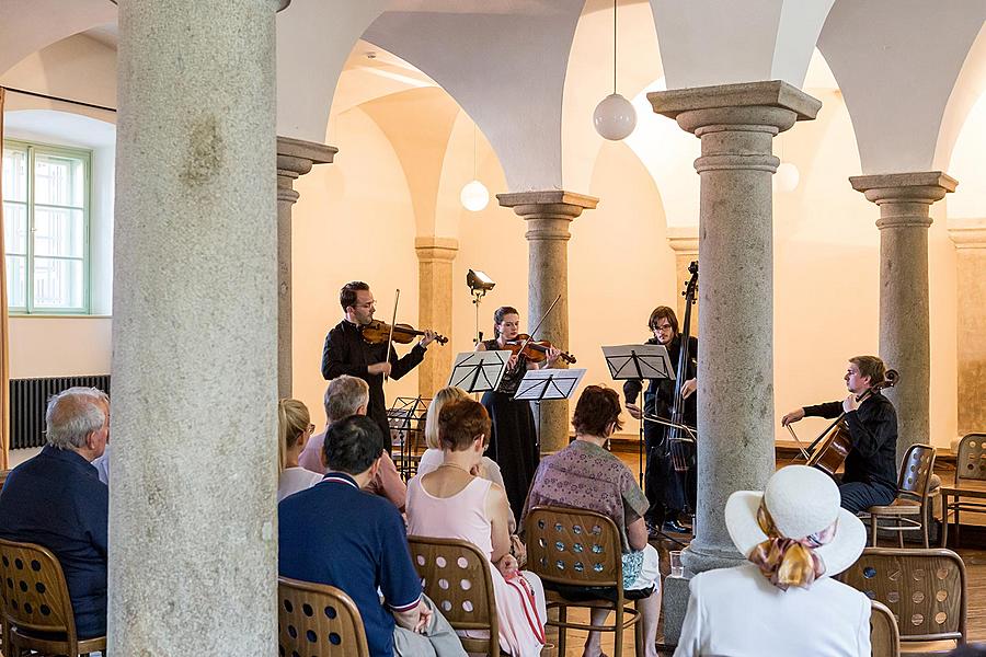 Akademie für Kammermusik - Tomáš Jamník (cello), Oto Reiprich (flute), 5.7.2017, Kammermusikfestival Český Krumlov