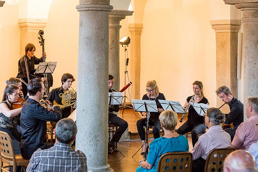 Academy of Chamber Music - Tomáš Jamník (cello), Oto Reiprich (flute), 5.7.2017, Chamber Music Festival Český Krumlov