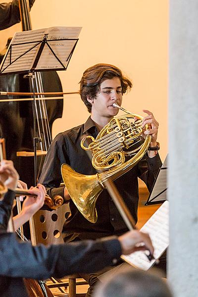 Akademie für Kammermusik - Tomáš Jamník (cello), Oto Reiprich (flute), 5.7.2017, Kammermusikfestival Český Krumlov