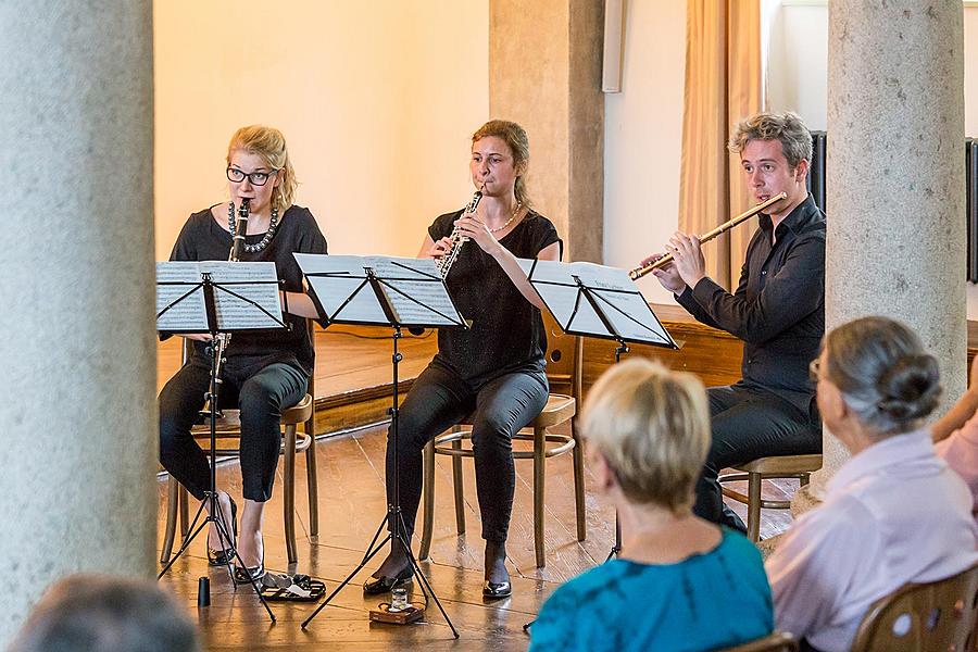 Akademie für Kammermusik - Tomáš Jamník (cello), Oto Reiprich (flute), 5.7.2017, Kammermusikfestival Český Krumlov